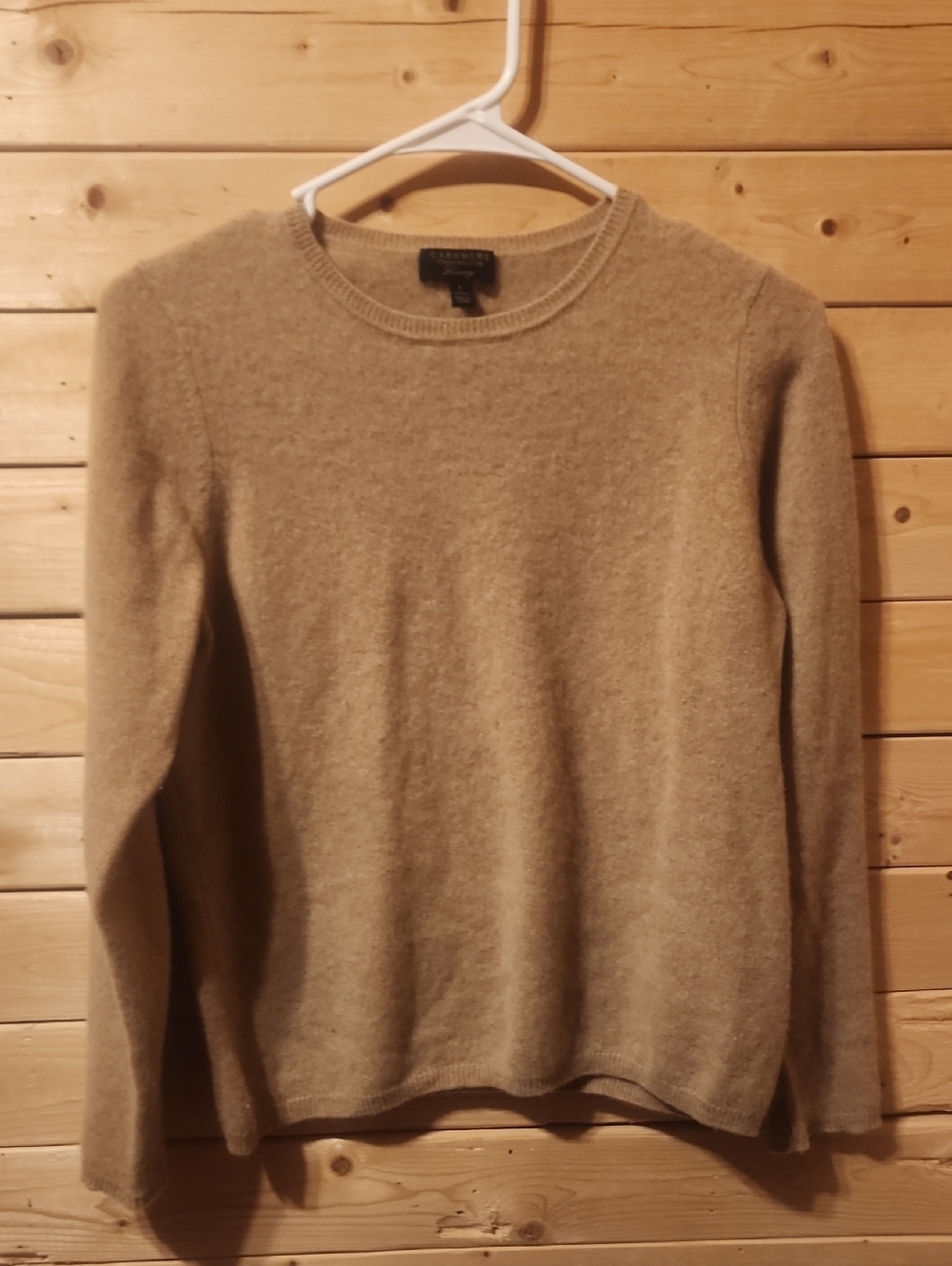 Womens 100% Cashmere Charter Club Sweater Size Large